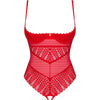 OBSESSIVE - INGRIDIA CROTCHLESS TEDDY ROJO XS/S