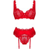 OBSESSIVE - AMOR CHERRIS SET 3 PIEZAS S/M