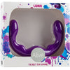 ALIVE - LUNA DILDO DOBLE PENETRACION SILICONA VIOLETA 25 CM