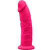 SILEXD - MODELO 2 PENE REALISTICO SILICONA PREMIUM SILEXPAN FUCSIA 23 CM