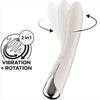 SATISFYER - SPINNING VIBE 1 VIBRADOR ROTADOR G-SPOT RED