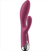 SATISFYER - SPINNING RABBIT 1 ESTIMULACION CLITORIS Y PUNTO G ROJO