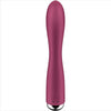 SATISFYER - SPINNING RABBIT 1 ESTIMULACION CLITORIS Y PUNTO G ROJO