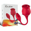 ARMONY - ROSA SUCCIONADOR DE CLITORIS & VIBRADOR 10 MODOS ROJO