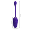 PRETTY LOVE - HUEVO VIBRADOR CON TEXTURA MARINA RECARGABLE LILA