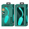 PRETTY LOVE - HUEVO VIBRADOR CON TEXTURA MARINA RECARGABLE VERDE AGUA