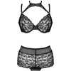 LIVCO CORSETTI FASHION - LINERA FOR THE SENSES COLLECTION SUJETADOR + PANTY NEGRO S/M