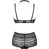 LIVCO CORSETTI FASHION - LINERA FOR THE SENSES COLLECTION SUJETADOR + PANTY NEGRO S/M