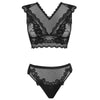 LIVCO CORSETTI FASHION - TIMOSAN LC 90631 SUJETADOR + PANTY NEGRO S/M