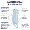 SATISFYER - POCKET PRO 1 ESTIMULADOR CLÍTORIS AZUL CLARO