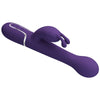 PRETTY LOVE - DEJON VIBRADOR RABBIT 3 EN 1 MULTIFUNCIÓN MORADO