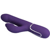 PRETTY LOVE - ZALIN VIBRADOR RABBIT PERLAS 4 EN 1 MORADO