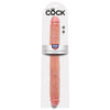 KING COCK - THICK DILDO DOBLE PENETRACIÓN 40.6 CM