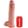 KING COCK - 11 PENE REALISTICO NATURAL 28 CM