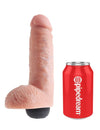 KING COCK - PENE REALISTICO EYACULADOR NATURAL 20.32 CM