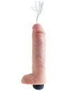 KING COCK - PENE REALISTICO EYACULADOR NATURAL 25.40 CM