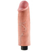 KING COCK - DILDO VIBRADOR 25.5 CM NATURAL