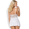 OBSESSIVE - 810-BAB-1 -BABYDOLL BLANCO S/M