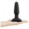 B-VIBE - RIMMING CONTROL REMOTO ANAL PLUG 2 NEGRO