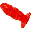 BAILE - PLUG ANAL UNISEX CON VENTOSA ROJO