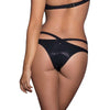 QUEEN LINGERIE - PANTIES CON DOBLE TIRANTA CRUZADA S/M