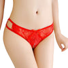 QUEEN LINGERIE - PANTIES CON ABERTURA TALLA UNICA NEGRO