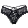 QUEEN LINGERIE - PANTIES DE ENCAJE FLORAL S/M