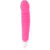 DOLCE VITA - REALISTIC  PLEASURE VIBRADOR SILICONA ROSA