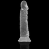 X RAY - CLEAR DILDO TRANSPARENTE 19 CM -O- 4 CM