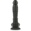 COCK MILLER - SILICONA DENSITY COCKSIL ARTICULABLE NEGRO 19.5 CM