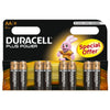 DURACELL - PLUS POWER PILA ALCALINA AA LR6 BLISTER*8