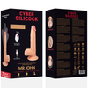 CYBER SILICOCK - REALISTICO CONTROL REMOTO MR JOHN 23.88 CM -O- 4.3 CM