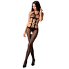 PASSION - WOMAN BS084 BODYSTOCKING NEGRO TALLA UNICA