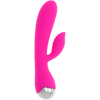 OHMAMA - VIBRADOR RECARGABLE CON RABBIT 10 MODOS DE VIBRACIÓN 19 CM